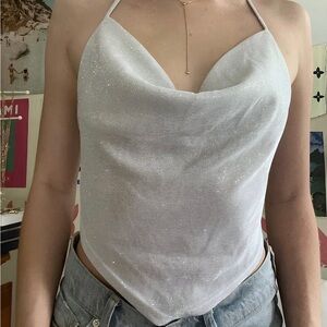 Silver forever 21 top